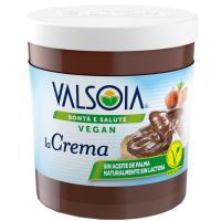 Crema de avellanas, cacao y soja para untar VALSOIA, tarro 200 g