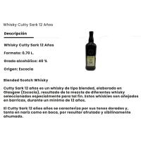 CUTTY SARK Scotch 12 Years whiskia, botila 70 cl