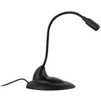 Micrófono de mesa para PC flexible negro MICTABLE TNB