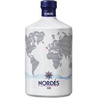 Ginebra NORDES, botella 1 litro