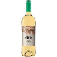 Vino Blanco D.O. Mancha MUCHAS MANOS, botella 75 cl