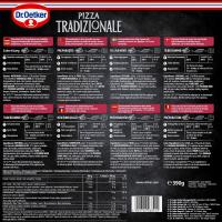 DR. OETKER TRADIZIONALE pancetta delicata pizza, kutxa 375 g