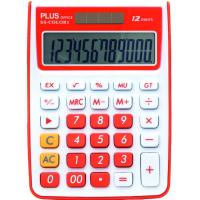 Calculadora Plus SS naranja, 12 dígitos CAMPUS, 1 ud