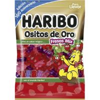 Ositos de oro sabor fresa HARIBO, bolsa 100 g