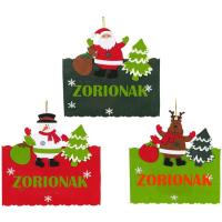 Cartel "Zorionak", 22x21 cm, 3 modelos, ¿Cuál te llegará? ¡Sorpresa!, 1 ud