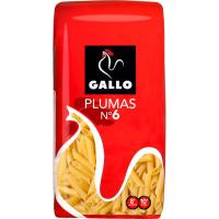 Macarrón pluma Nº 6 GALLO, paquete 440 g