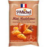 Mini magdalenas pepitas de chocolate ST MICHEL, bolsa 175 g