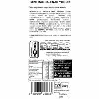 Mini magdalena de yogurt EROSKI, bolsa 250 g