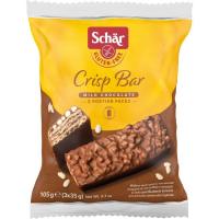 Barra barquillo de chocolate crisp bar SCHAR, bolsa 105 g