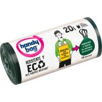 Bolsa de basura ECO 95% 20 litros HANDY BAG, paquete 15 uds