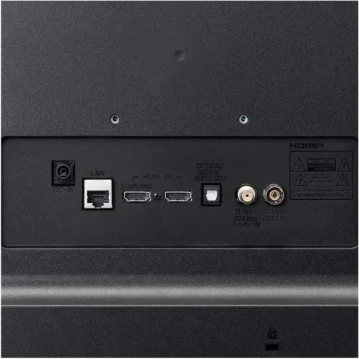 TV Led 24" negra HD Smart 24TQ510S-PZ LG
