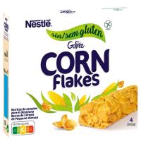NESTLE GOFREE corn flakes zereal barratxoak, kutxa 88 g
