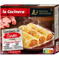 Canelones de carne LA COCINERA, caja 1 kg