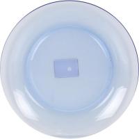 Plato llano de vidrio 23,5 cm azul Marine DURALEX, 1 ud
