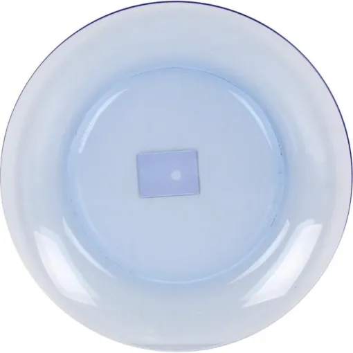 Plato llano de vidrio 23,5 cm azul Marine DURALEX, 1 ud