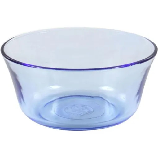 Bol de vidrio azul Marine DURALEX, 10,5x10,5x5 cm