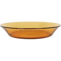 Plato hondo de vidrio 19,5 cm Ambar DURALEX, 1 ud