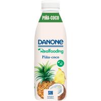 DANONE Realfooding anana eta koko edaria, botila 525 g