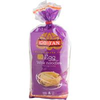 GO-TAN wok egg noodles, paketea 250 g