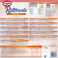 Pizza Ristorante pollo DR.OETKER, caja 355 g