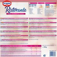 Pizza Ristorante prosciutto-funghi DR.OETKER, caja 350 g