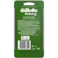 Maquinilla desechable afeitar Recy. GILLETTE SENSOR3, pack 4 uds