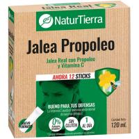 Jalea real propoleo+ vitamina C NATUR TIERRA, 12 uds, caja 120 g