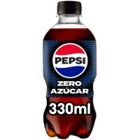 Refresco de cola sin azúcar PEPSI MAX, botellín 33 cl