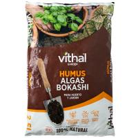 Humus de algas Bokashi ecológico VITHAL GARDEN, saco 2,5 litros