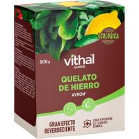 Quelato de Hierro Ayron microgranulado, ecológico VITHAL GARDEN, caja 500 g