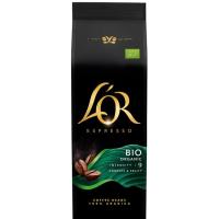 Café en grano bio espresso L'OR, paquete 500 g