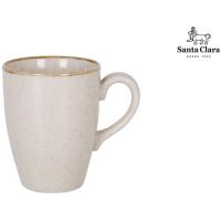 Taza ivory o marfil de porcelana Salvora, 35 cl