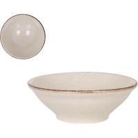 Bol ivory o marfil de porcelana Salvora, Ø16 cm