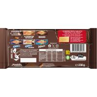 SUCHARD txokolate beltzezko turroia almendrekin, tableta 230 g