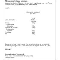 BORGES almendra frijitu gazia, poltsa 500 g