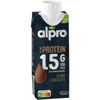Bebida vegetal soja proteína sabor chocolate ALPRO, brik 250 ml