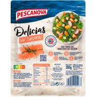 Delicias de salmón PESCANOVA, bandeja 280 g