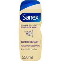 Gel atopiderm oil nutri SANEX, bote 550 ml