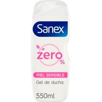 Gel sensitive SANEX ZERO, bote 550 ml