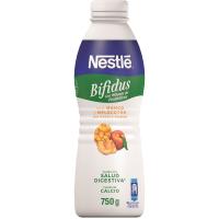 Yogur líquido bífidus de melocotón y mango NESTLÉ, botella 750 g