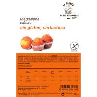 Magdalenas sin gluten LA FÁBRICA DE LAS MAGDALENAS, bolsa 190 g
