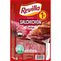 Salchichón extra REVILLA, bandeja 65 g