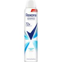 REXONA cotton dry emakumeentzako desodorantea, espraia 200 ml