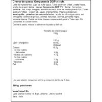 Salsa de trufa y gorgonzola TARTUFI JIMMY, frasco 180 g