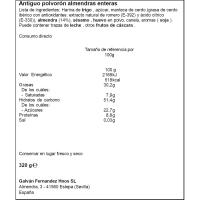 LA ESTEPEÑA almendra osoen polboroi zaharra, kutxa 320 g