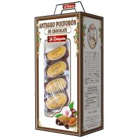 Antiguo polvorón con chocolate LA ESTEPEÑA, caja 330 g