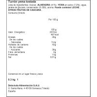 Turrón de yema EL ALMENDRO COSECHA PROPIA, tableta 300 g