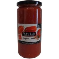 Tomate en pulpa selección gourmet PEDRO LUIS, frasco 720 g