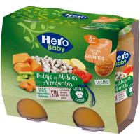 Potaje de alubias con verduras HERO RECETAS, pack 2x190 g