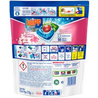 Detergente en cápsulas WIPP POWER FLORAL, bolsa 55 dosis